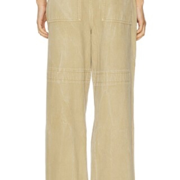 GRLFRND Steph Low Rise Olive Green Trousers - Picture 3 of 8